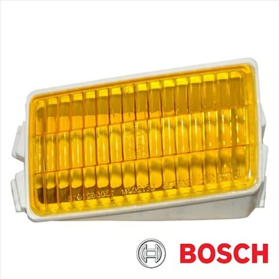 Nebelscheinwerferglas Bosch gelb 911 3,2 rechts