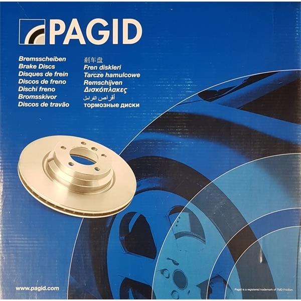 brake disc PAGID