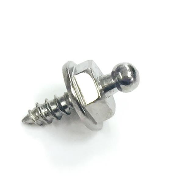 Screw GHE 21 stainless steal polished lower part 356 Convertible yr.mfc. 50 - 65