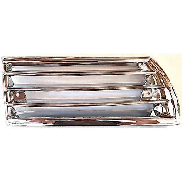 horn grille chrome 911 right yr.mfc. 65-68