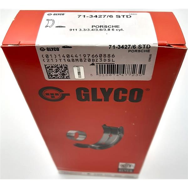 Pleuellagersatz Standard 911 3,2 - 3,6 Bj. 84 - 93 / 3,3 Turbo Bj. 78 - 89 GLYCO