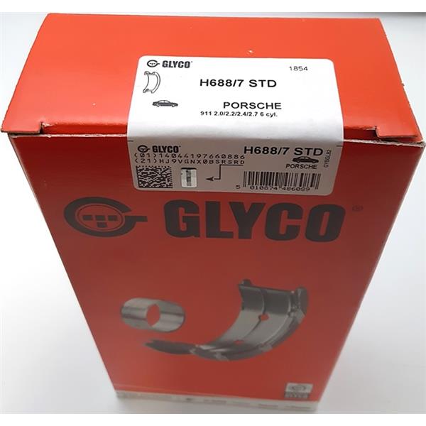 main bearing set 2.0-2.4 yr.mfc 67-74 GLYCO
