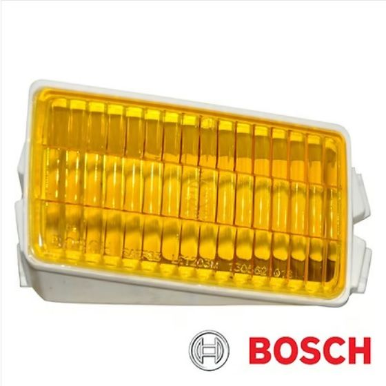 Nebelscheinwerferglas Bosch gelb 911 3,2 links