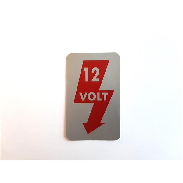 Sticker 12 volt fuse box late 356