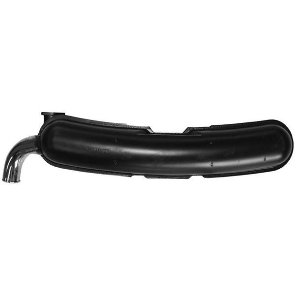 muffler sport version steel with 70 mm endpipe