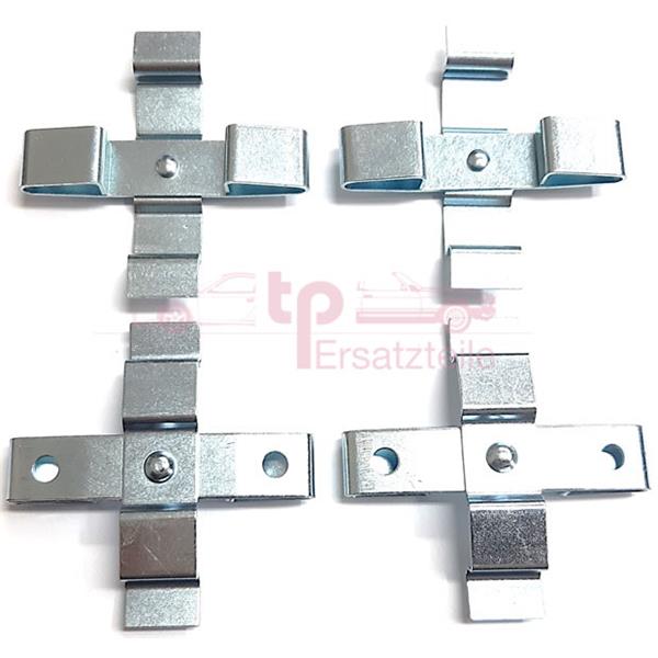 Brake pad installation kit front Cayenne from year 2010, Boxster, Cayman, Macan, Panamera