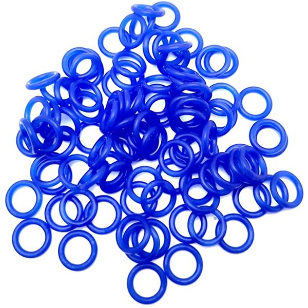 O-Ring Zuganker blau (8 x 2) 100 Stück