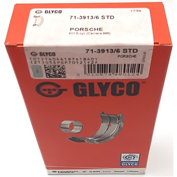 Pleuellagersatz 996 GT3 MK 1 Mot. 9676 / Bj 97- GLYCO