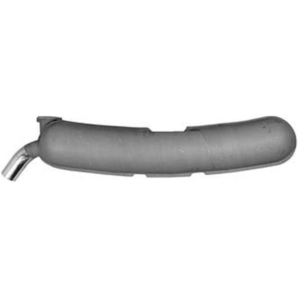 exhaust stainless steel painted gray 911 SC 2,7 - 3,2 yr.mfc. 74 - 89