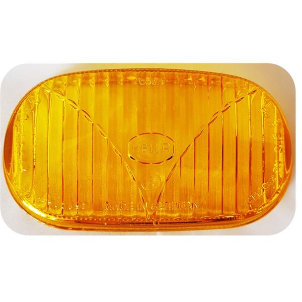 Hella - Glas für Nebelscheinwerfer gelb 356 Bj. 60 - 65 (Beleuchtung)